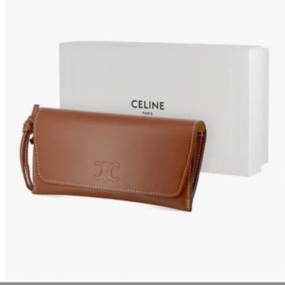 NIB Celine Triomphe 52MM Acetate Oval Sunglasses - Picture 8 of 9